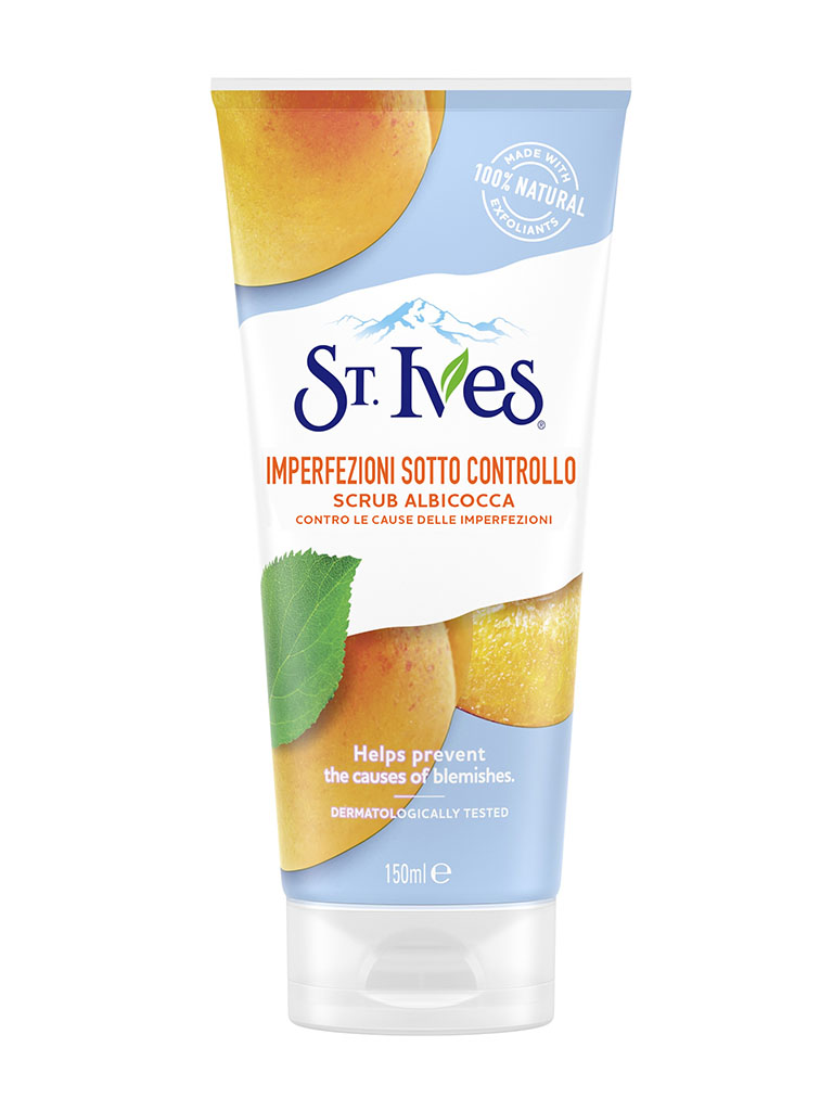 St.Ives albicocca scrub viso esfoliante imperfezioni 150 ml