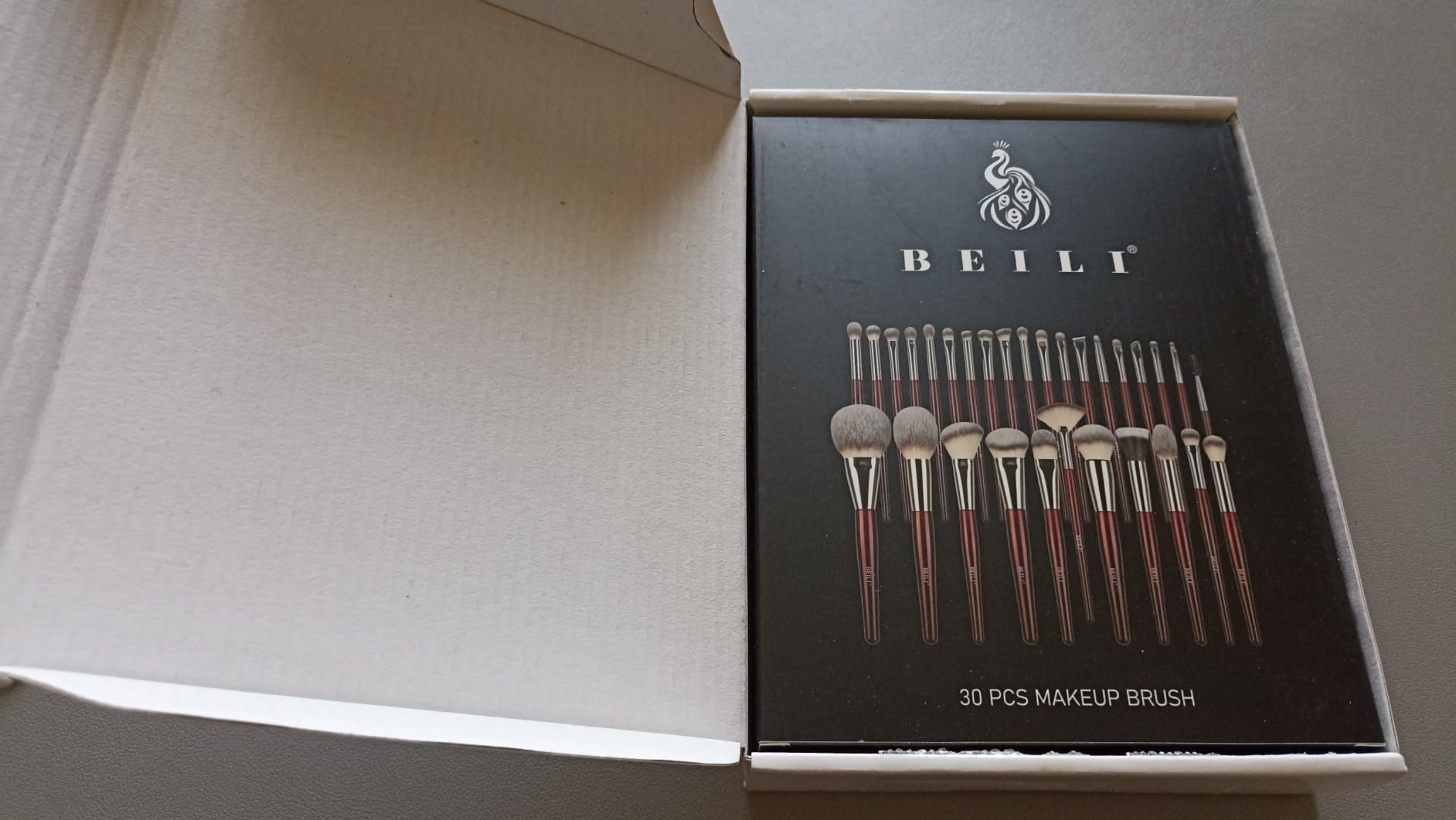 BEILI Set Pennelli Trucco 15 Pezzi Vegano Sintetici