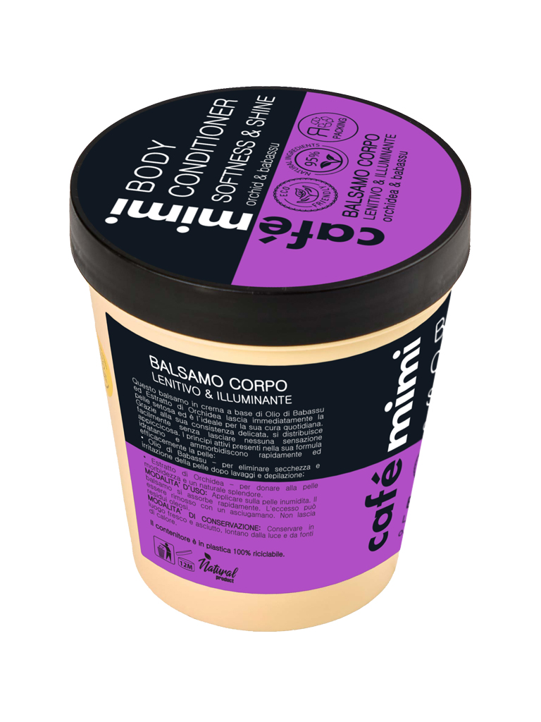 Café Mimi Balsamo Corpo Lenitivo Illuminante 220 ml babassu