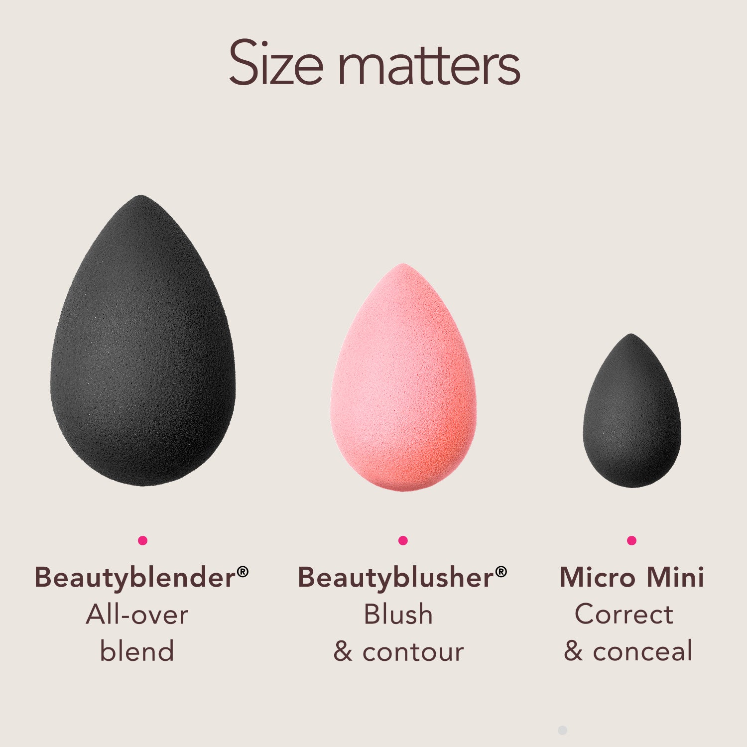 Beautyblender Pro spugnetta trucco nera 1 pezzo