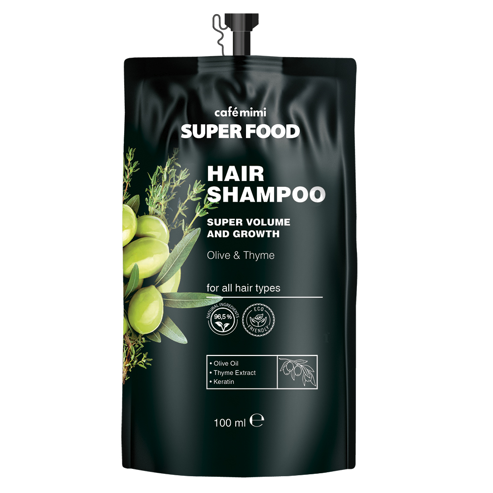 Café Mimi shampoo Volume e Crescita olivo e timo 100 ml