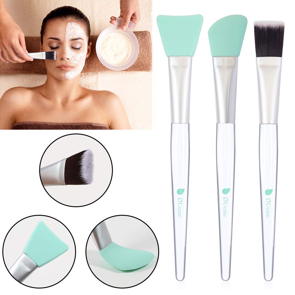 DUcare Pennello Maschera Viso Silicone 5 Pezzi