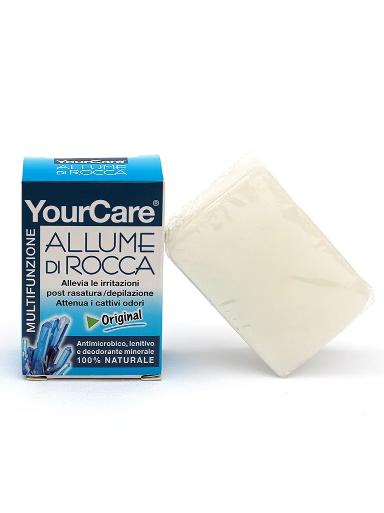 YourCare Allume di Rocca Block 100g naturale post-rasatura