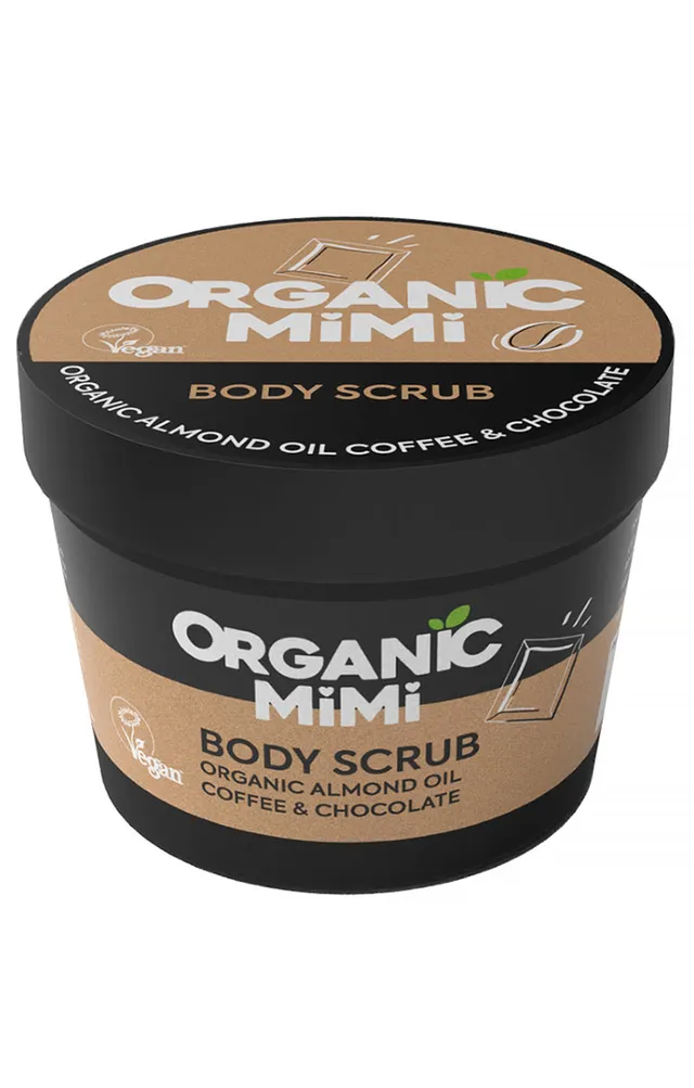 Organic Mimi Antiossidante scrub corpo caffè cioccolato 120 g