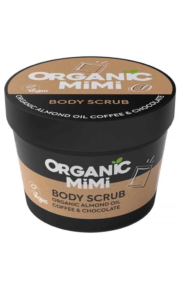 Organic Mimi Antiossidante scrub corpo caffè cioccolato 120 g