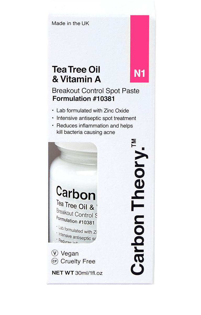 Carbon Theory Spot Paste Brufoli Tea Tree 30ml zinco