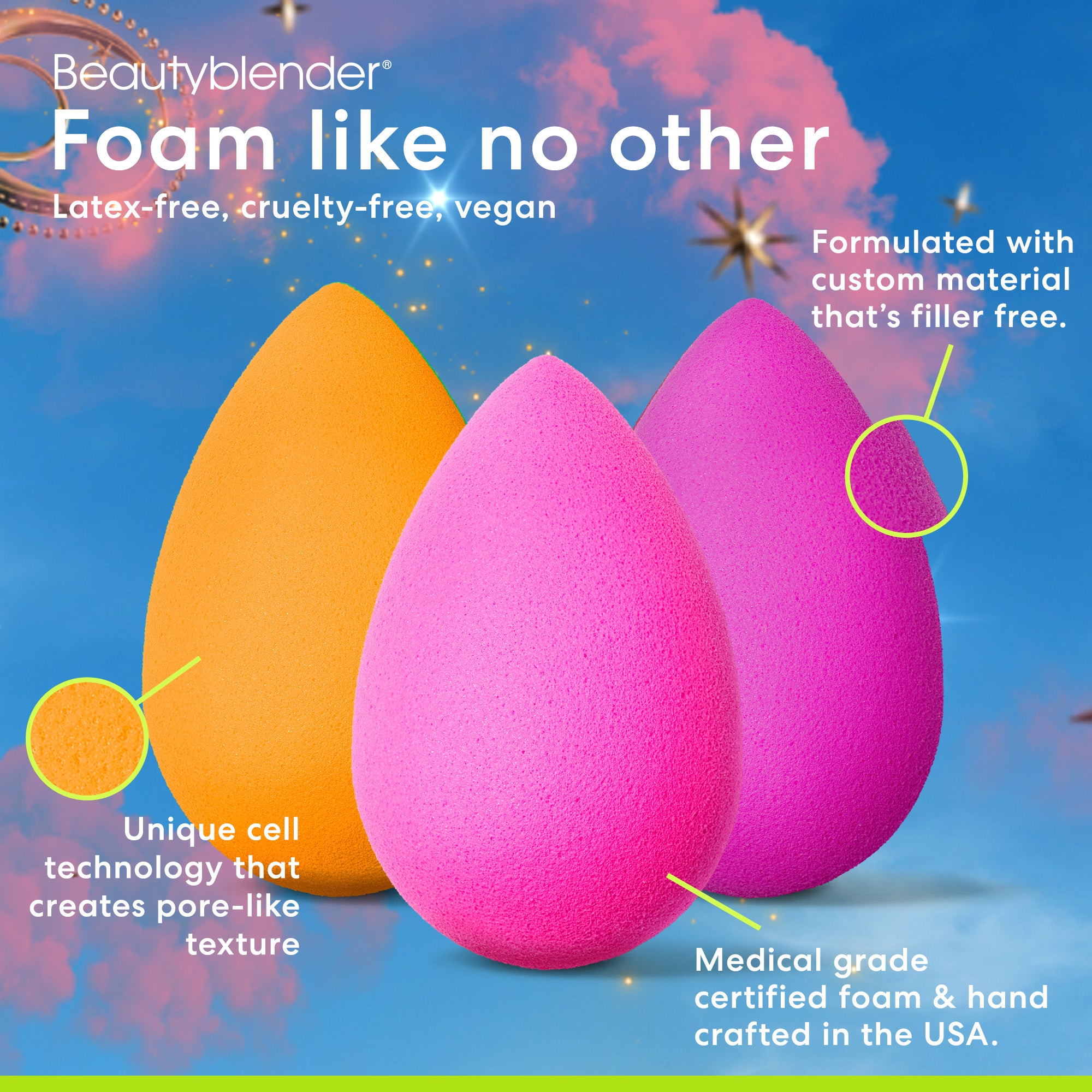 Beautyblender Cosmo Set 5 pezzi edizione limitata