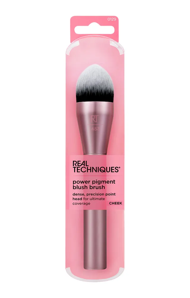 Real Techniques 0129 Pennello Blush Guance Pigmentato