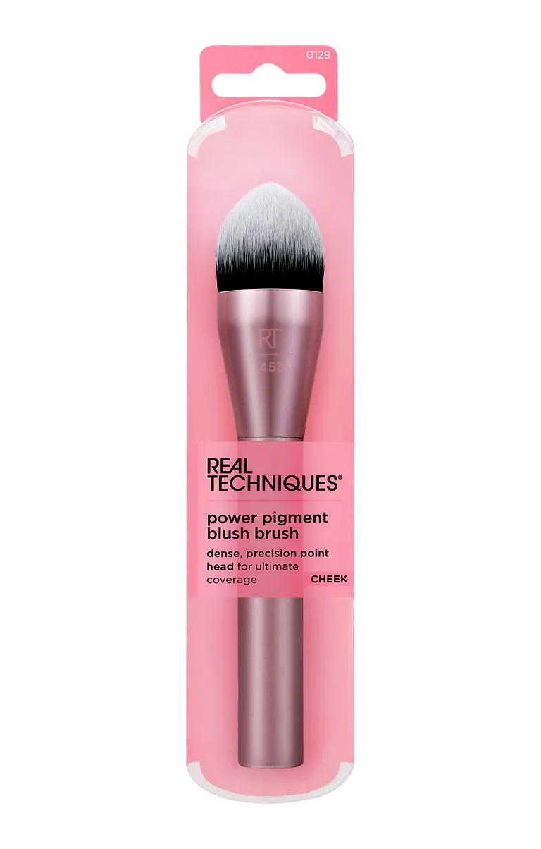 Real Techniques 0129 Pennello Blush Guance Pigmentato