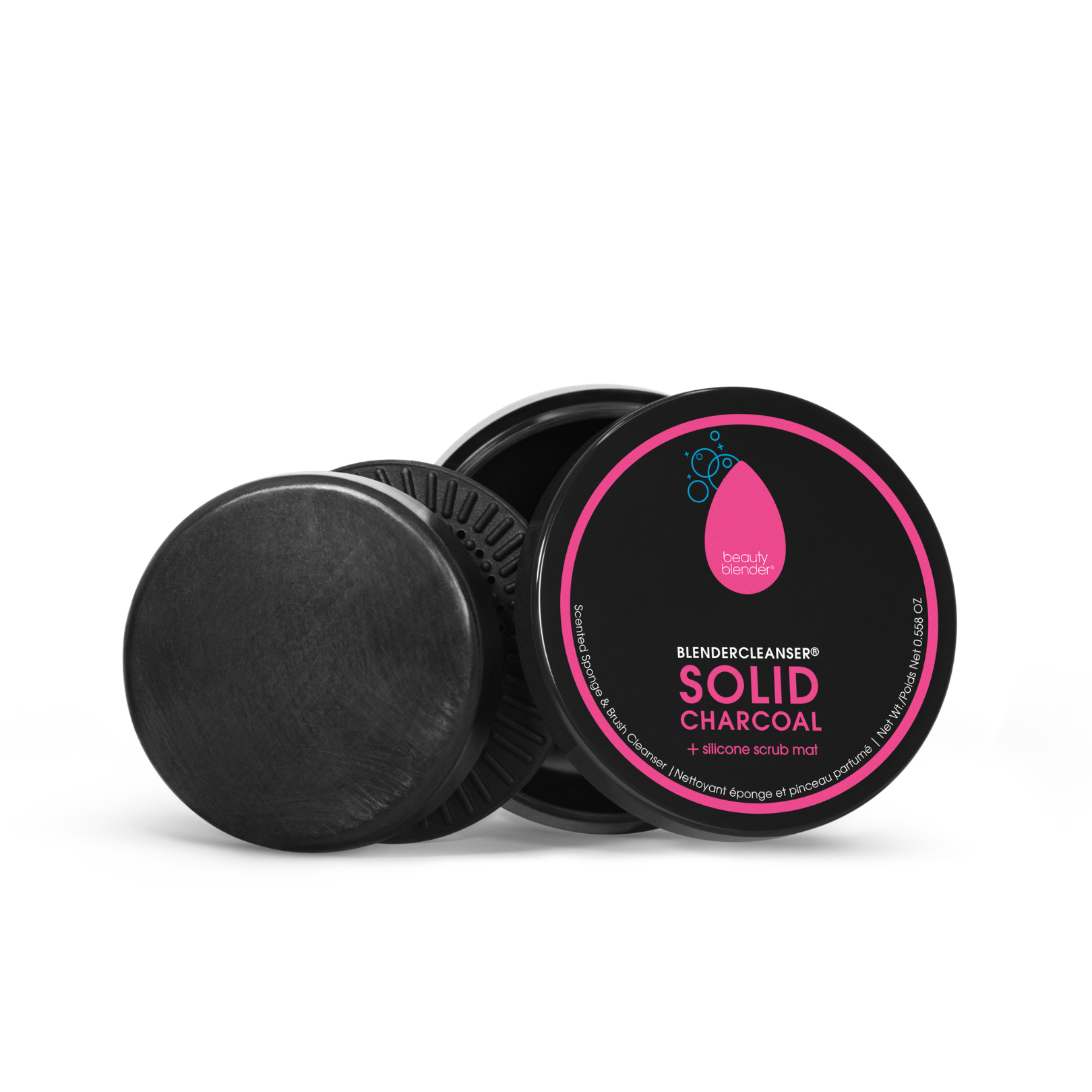 Beautyblender Blendercleanser Solid Charcoal detergente solido carbone