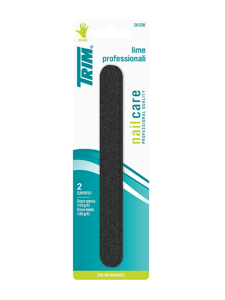 Trim CB-02 BI lime unghie 2 pezzi 100/180 grit