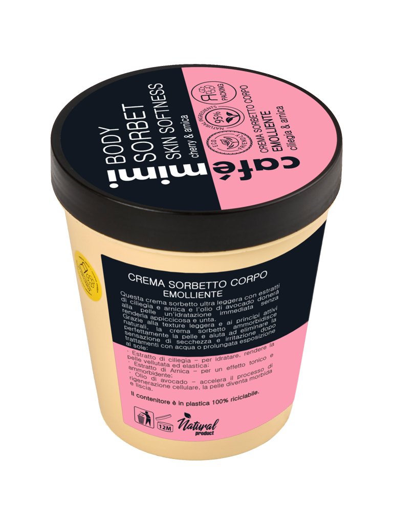 Café Mimi Sorbetto crema corpo ciliegia avocado 220 ml