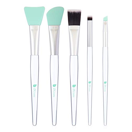 DUcare Pennello Maschera Viso Silicone 5 Pezzi