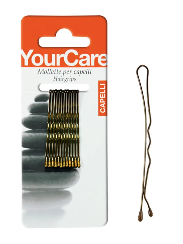 Simca M20C mollette goccia 2" castano 12 pezzi tenuta ferma
