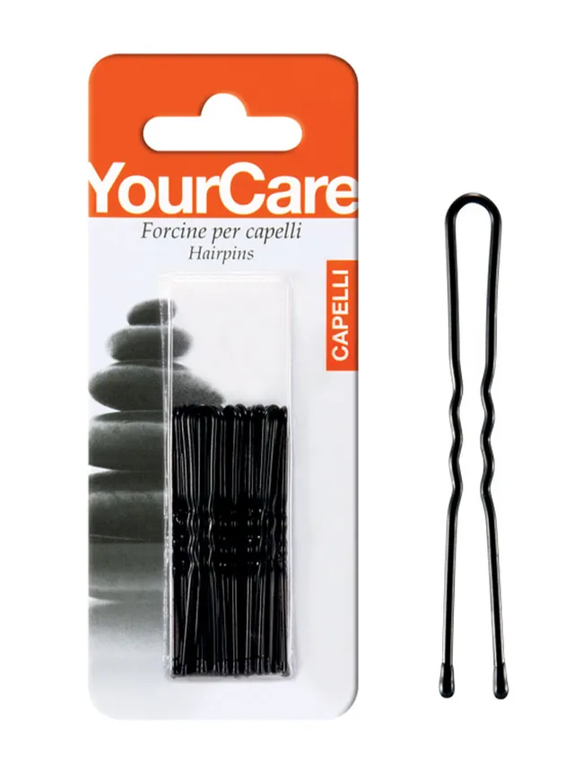 YourCare Forcine Pesanti Nere 2 Pollici 30 Pezzi