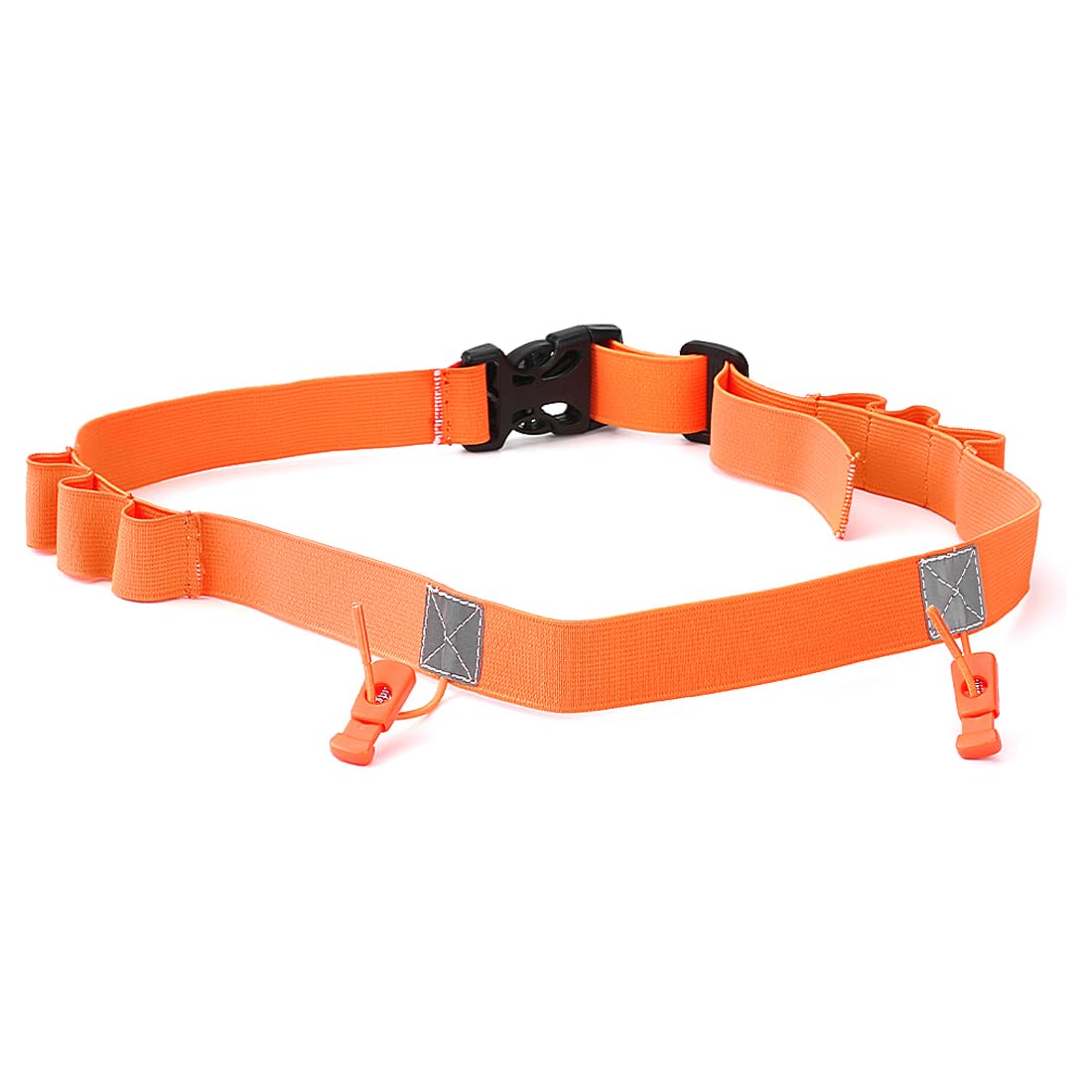 SJBAUTYO Cintura Portanumero Running Arancione Regolabile
