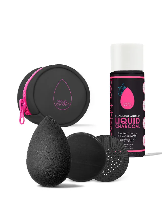 Beautyblender Besties Charcoal Blend & Super Cleanse kit spugnette
