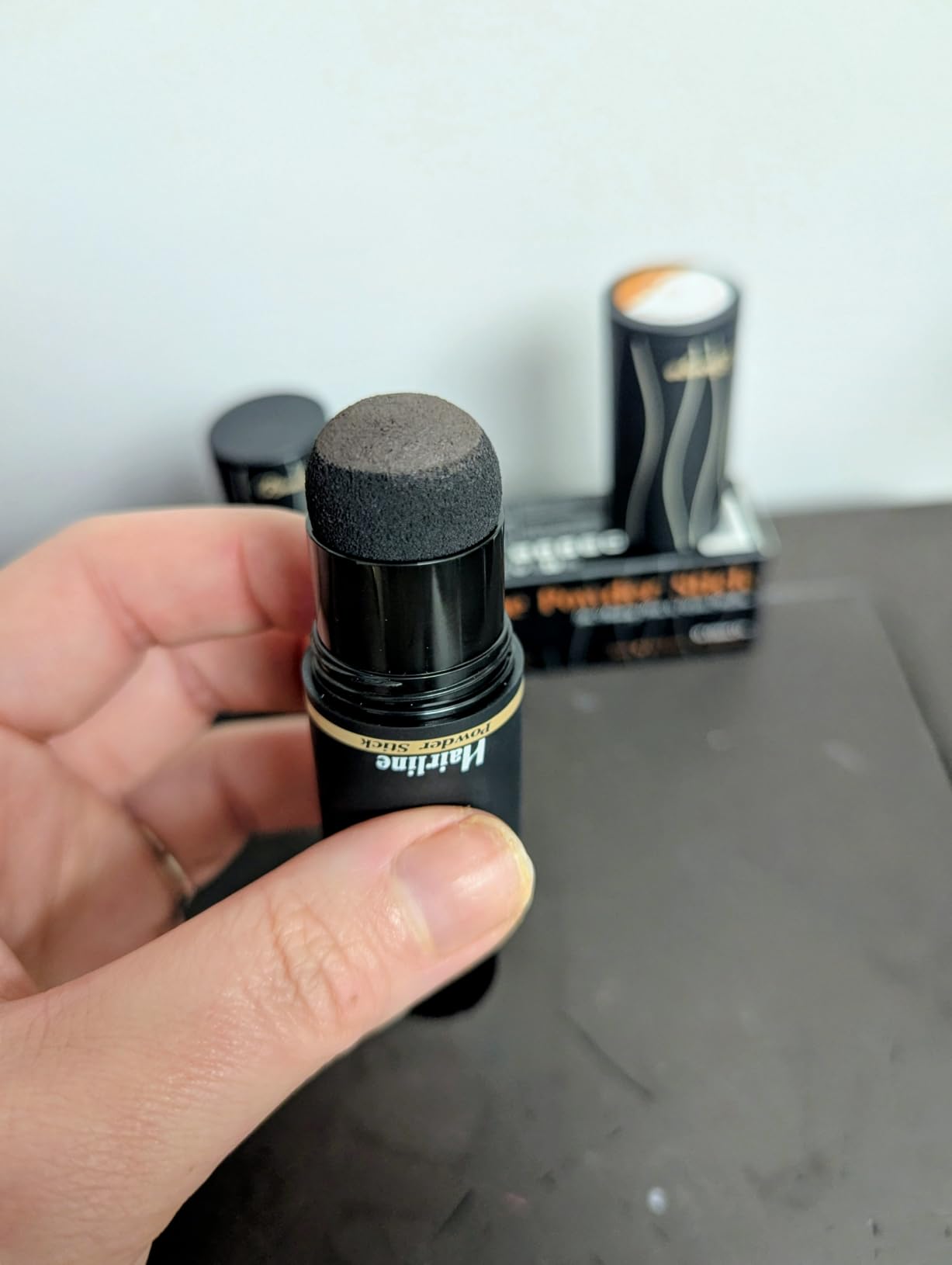 DUcare Stick Polvere Ritocco Capelli Marrone Scuro Waterproof