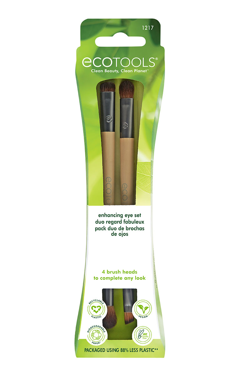 EcoTools Enhancing Eye Set set pennelli occhi in bambù