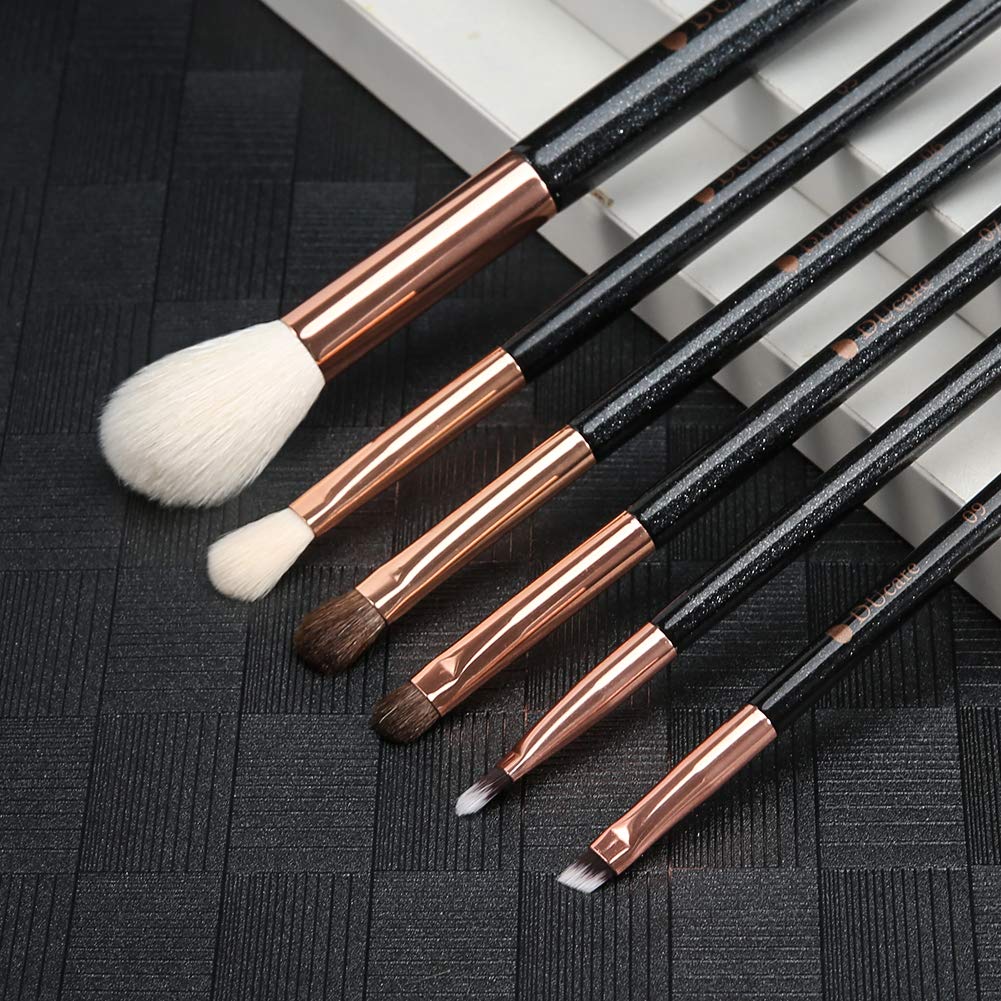 Ducare Set 9 Pennelli Trucco Occhi Kabuki Sintetici