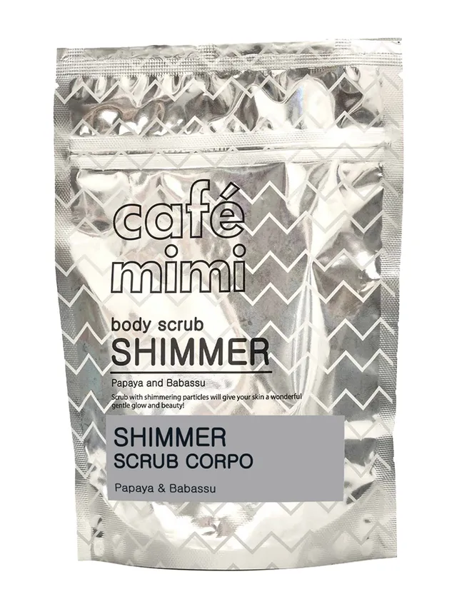 Café Mimi Shimmer Scrub Corpo Papaya Babassu 150 g