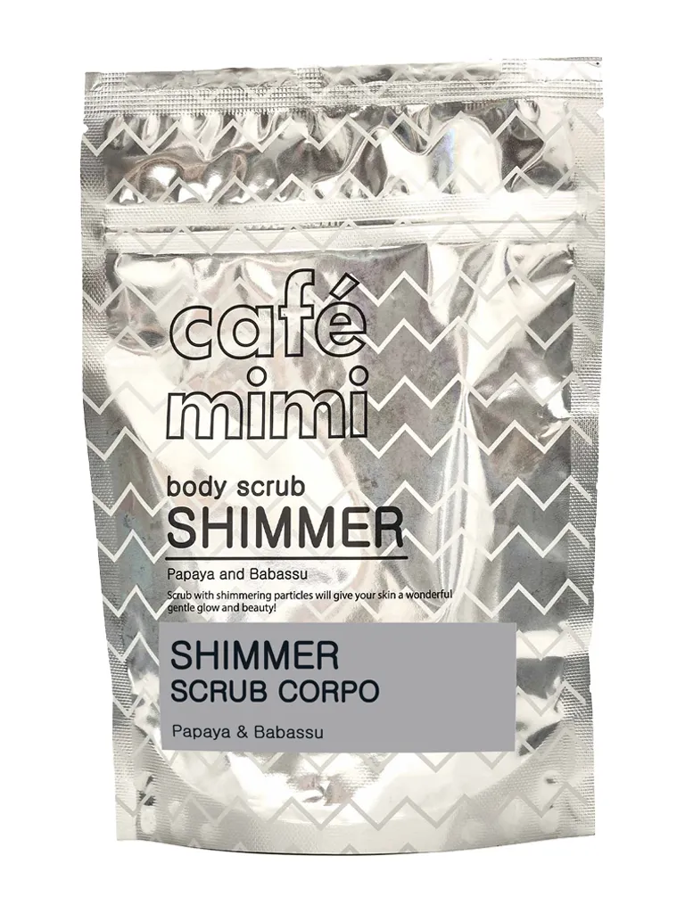 Café Mimi Shimmer Scrub Corpo Papaya Babassu 150 g