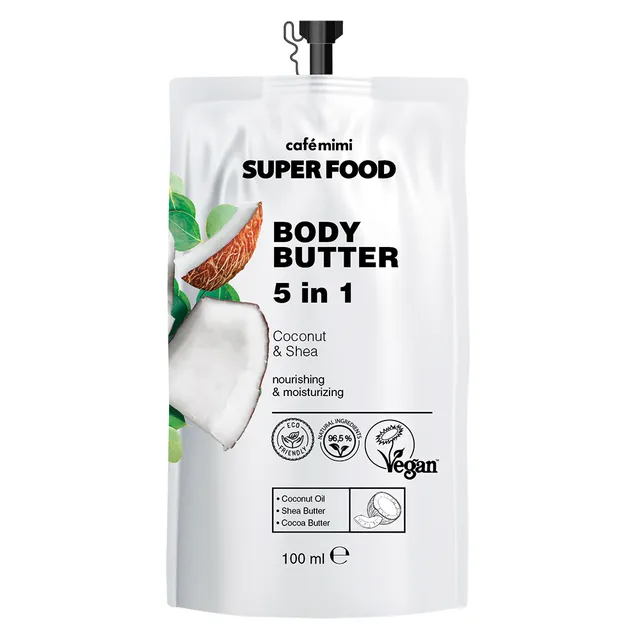 Café Mimi 3269 burro corpo 100 ml cocco karite 5 in 1