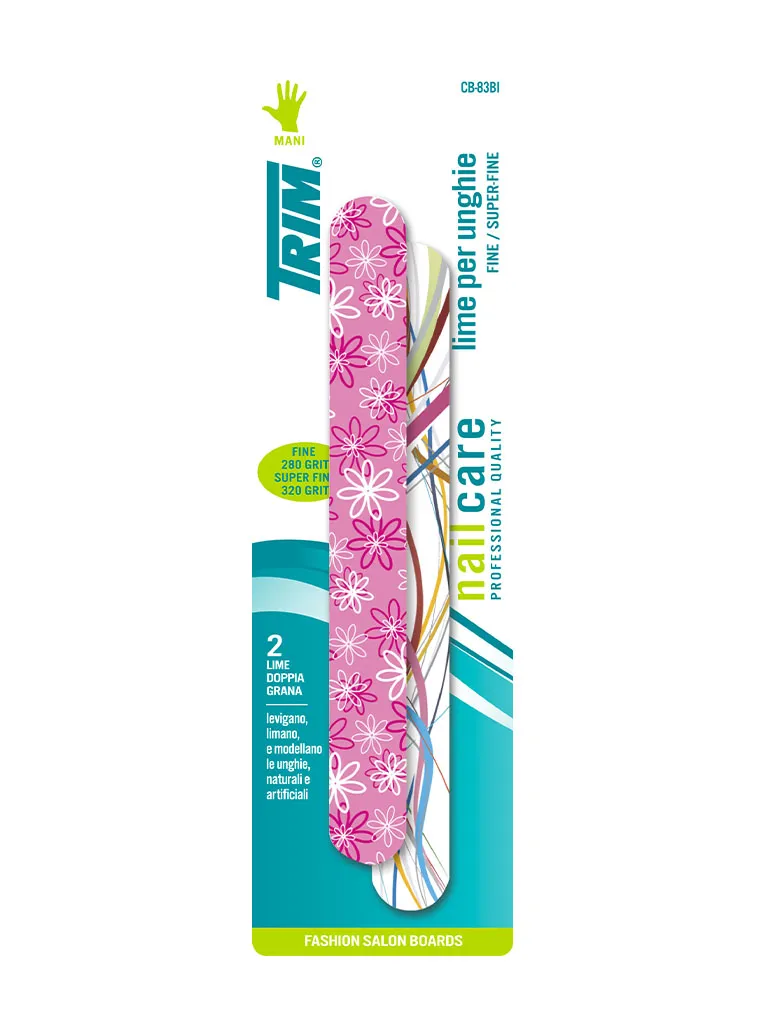 Trim CB-83 BI lime unghie fine superfine 2 pezzi leviganti