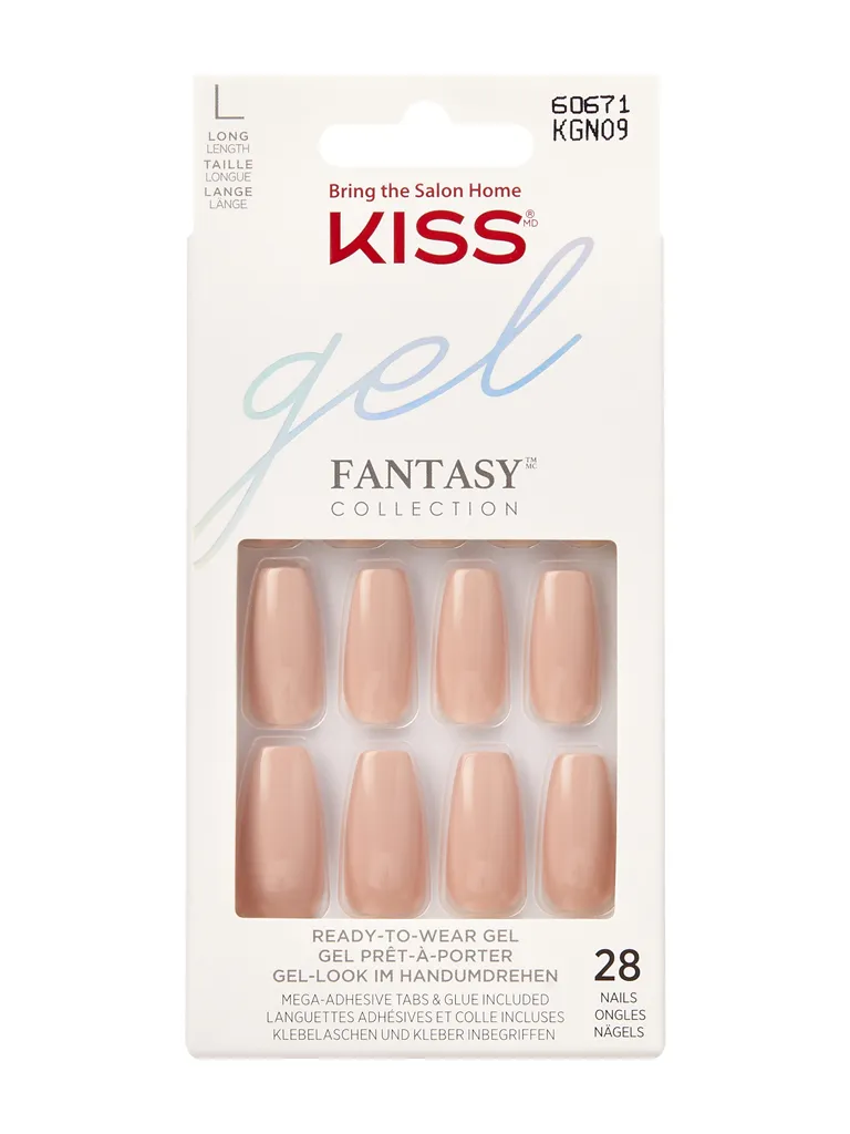 KISS Gel Fantasy Ab Fab unghie finte 28 pezzi