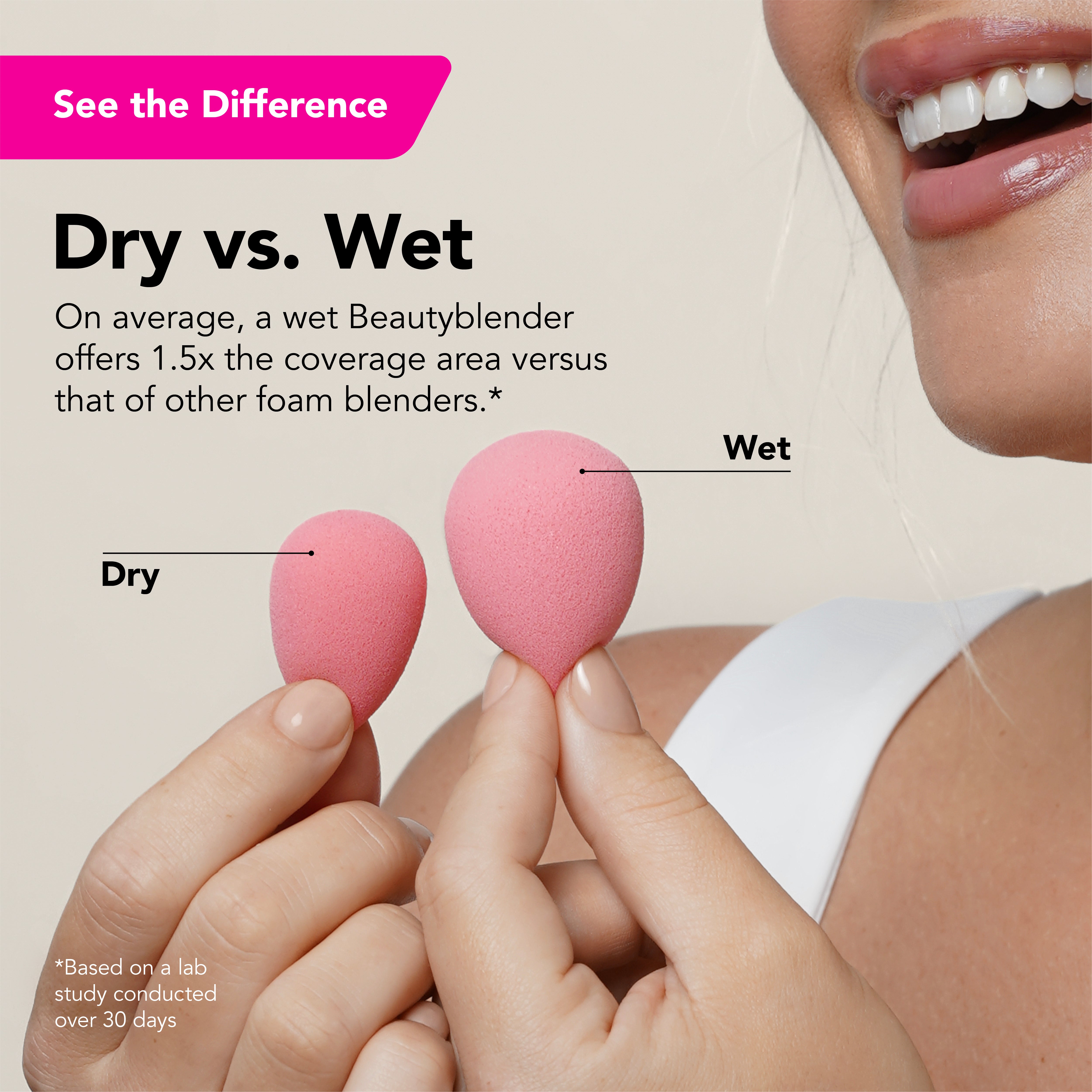 Beautyblender Beautyblusher Cheeky Mid-Sized spugna blush