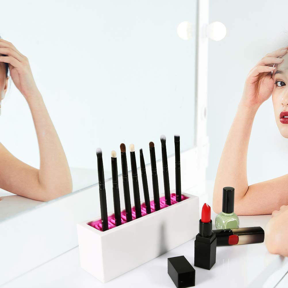 DUcare Organizer Pennelli Trucco in Silicone Antiscivolo