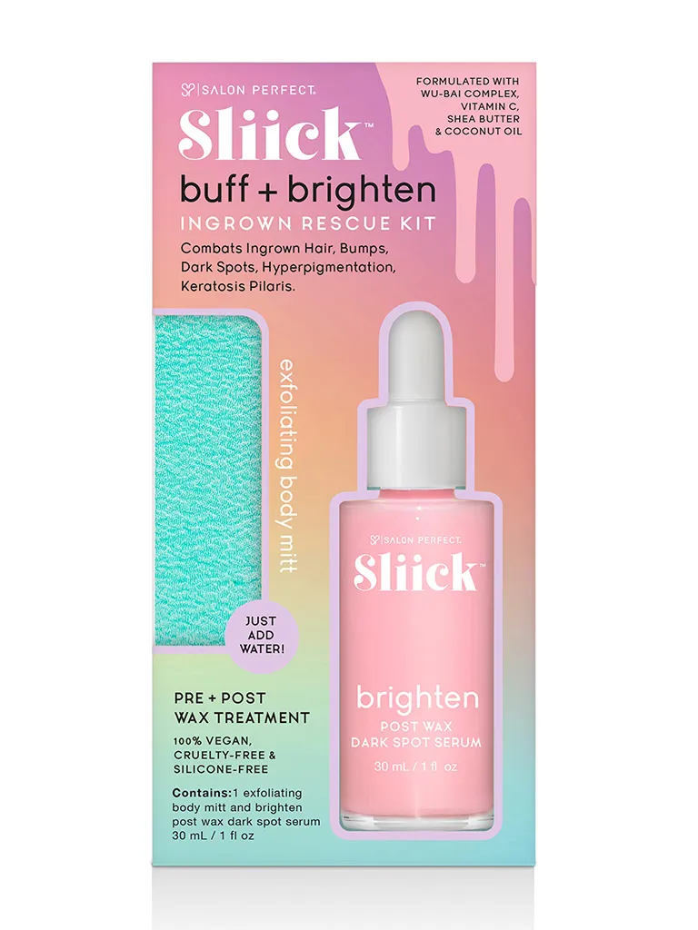 Sliick Buff Brighten kit peli incarniti macchie scure