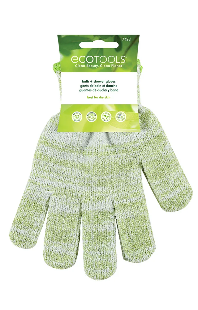 EcoTools 22715 Guanti Esfolianti Corpo 2 Pezzi Delicati