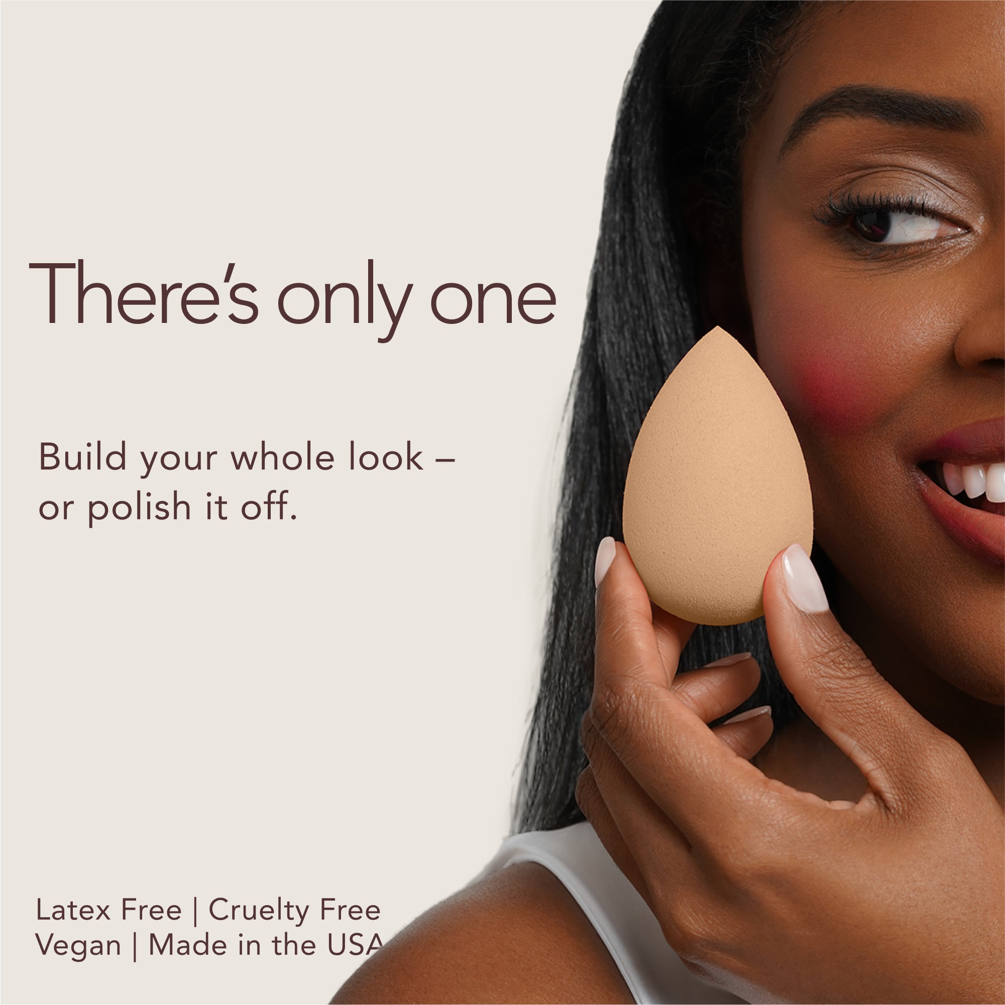 Beautyblender Original Nude spugnetta trucco senza lattice