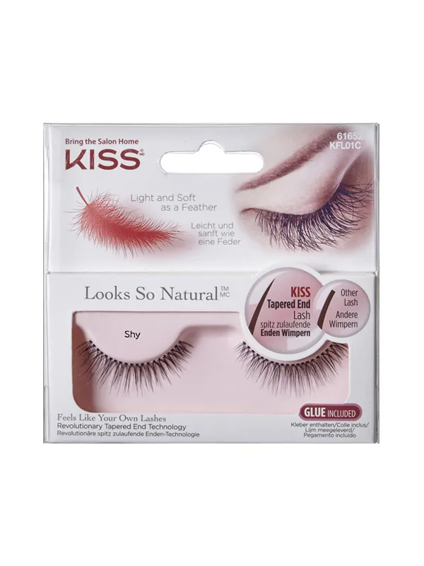KISS Looks So Natural Shy ciglia finte naturali con colla