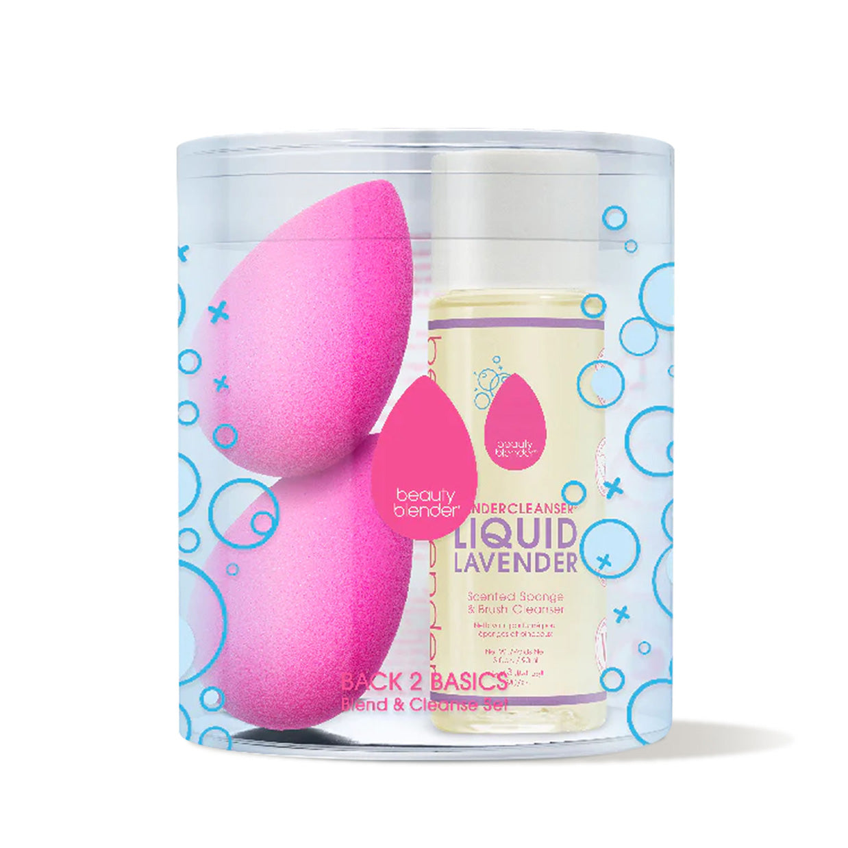 Beautyblender Back 2 Basics set spugna + detergente 3 pezzi