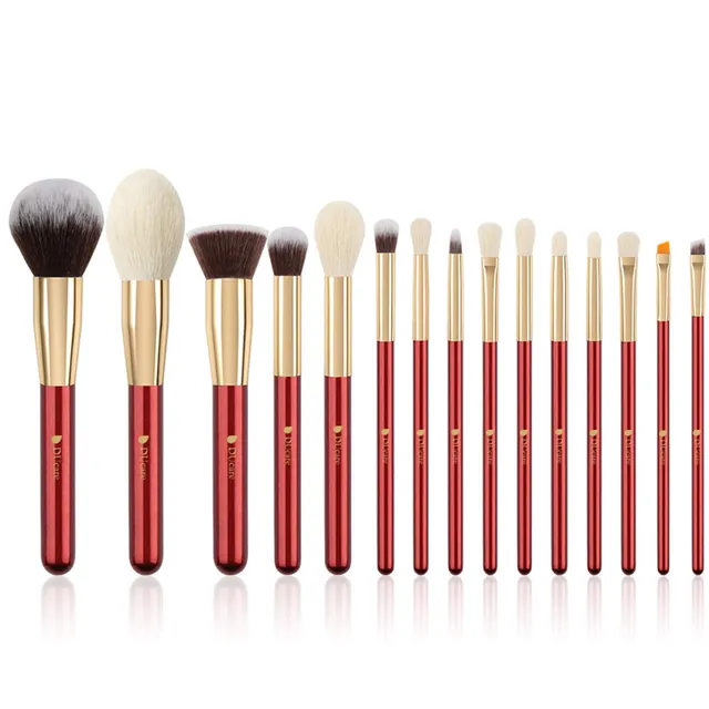 DUcare Set 15 Pennelli Trucco Professionali Vegani