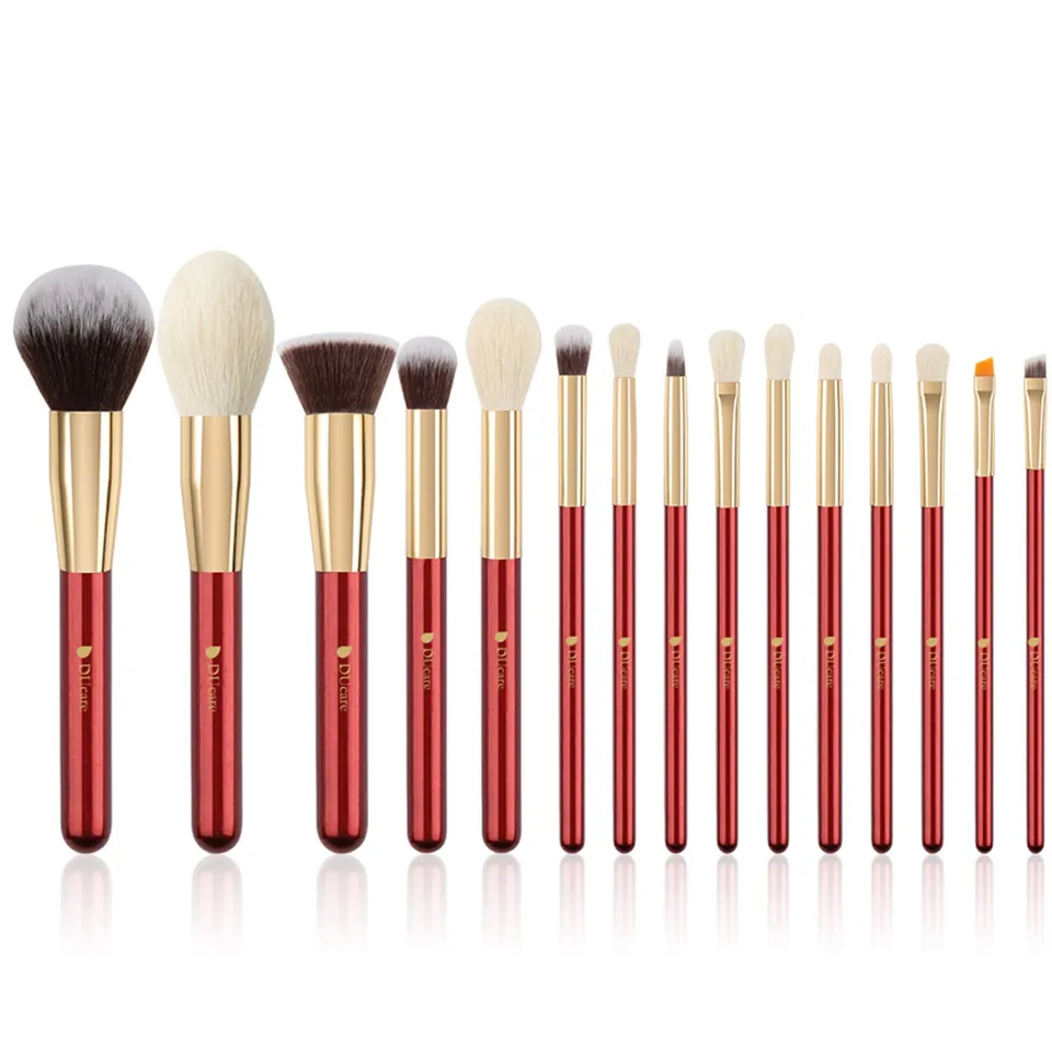 DUcare Set 15 Pennelli Trucco Professionali Vegani