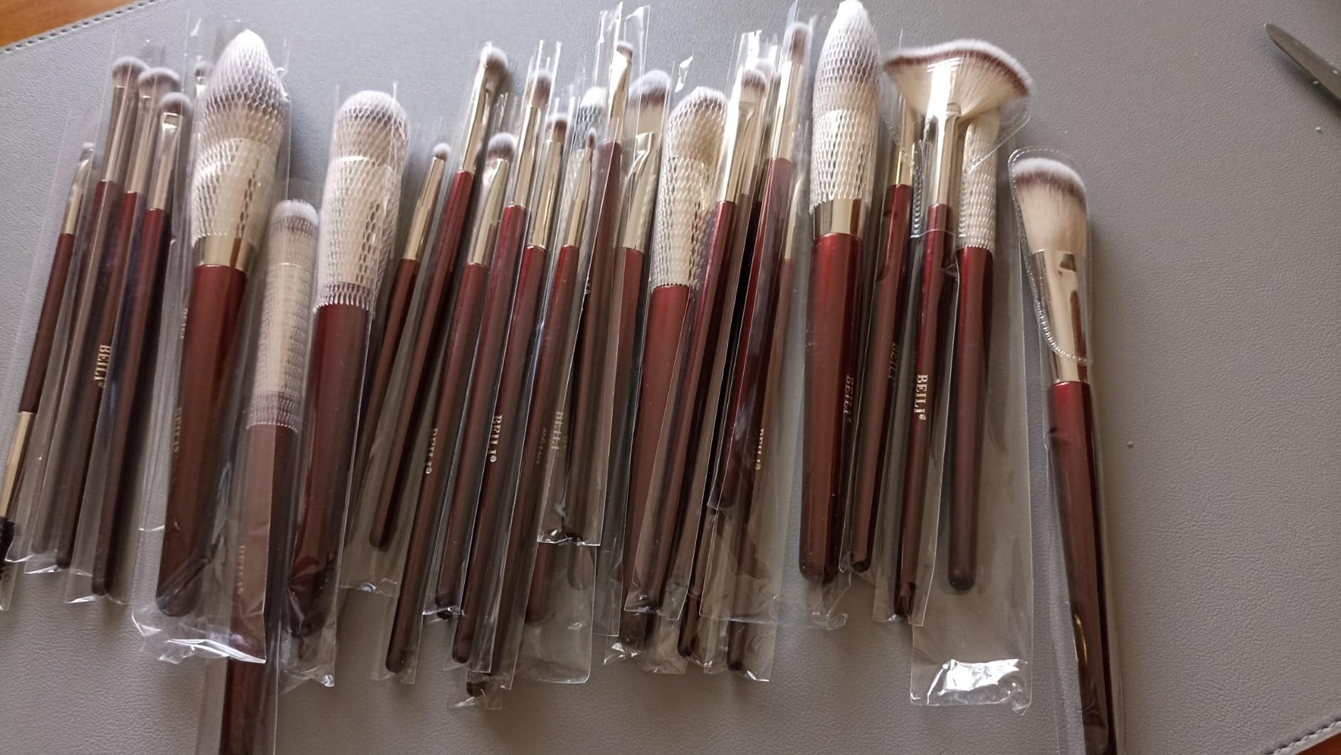 BEILI Set Pennelli Trucco 15 Pezzi Vegano Sintetici