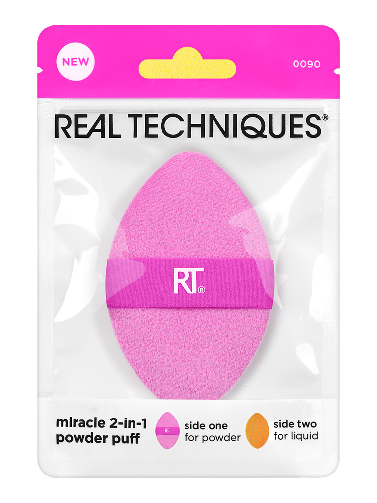 Real Techniques Miracle 2-in-1 Puff Cipria Rosa Arancio