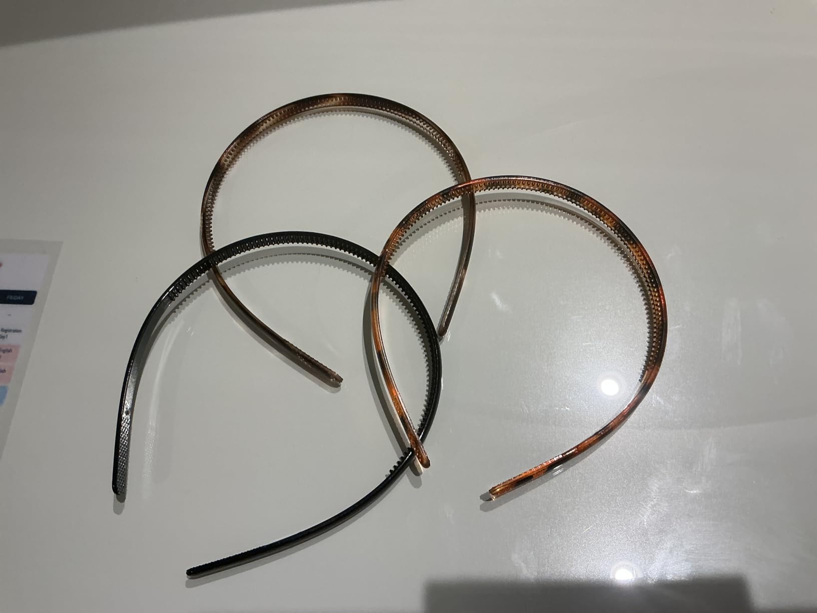 SJBAUTYO Fasce Capelli Plastica Pettine 4 Pezzi Colorate