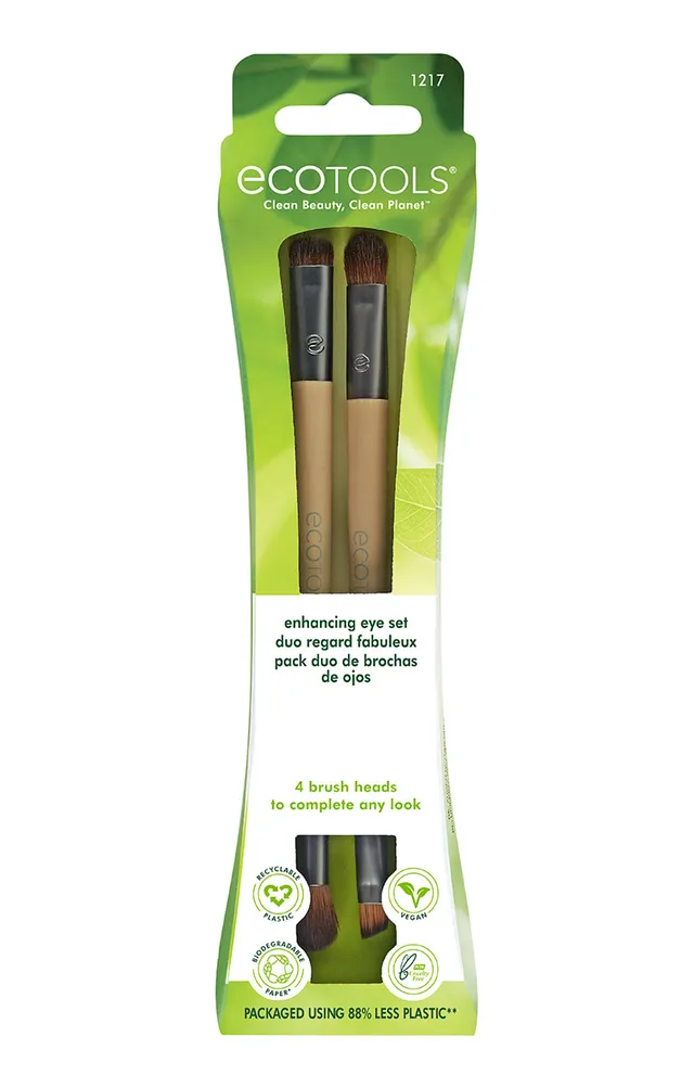 EcoTools Enhancing Eye Set set pennelli occhi in bambù