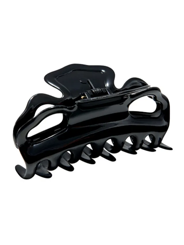 YourCare pinzone capelli nero 9 cm plastica