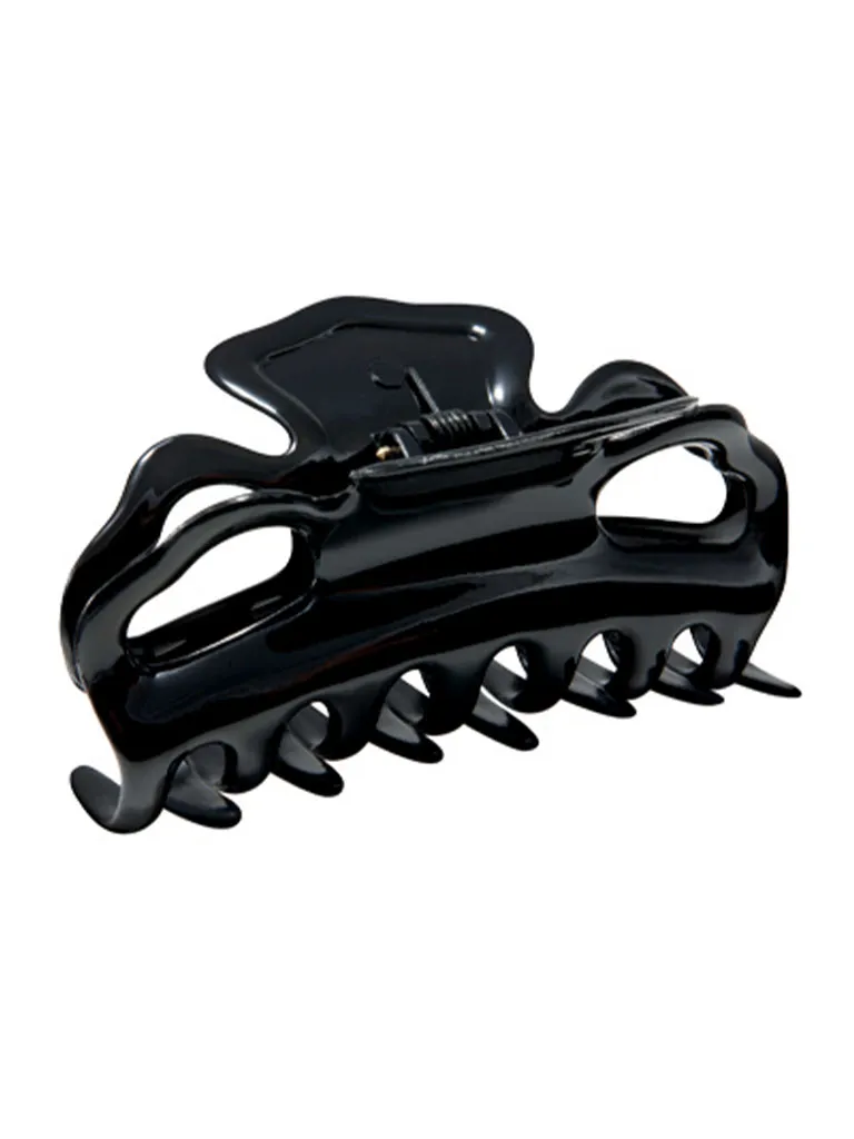 YourCare pinzone capelli nero 9 cm plastica
