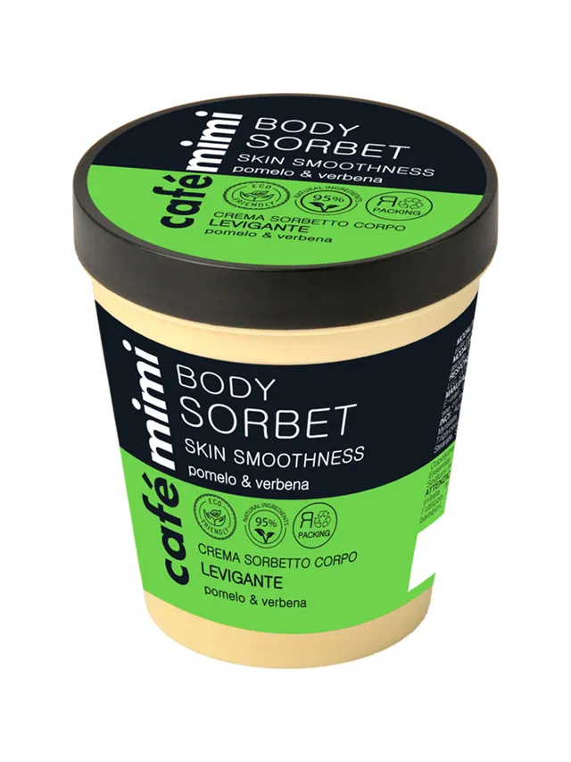 Café Mimi Crema Sorbetto Corpo Levigante 220ml pomelo e karité