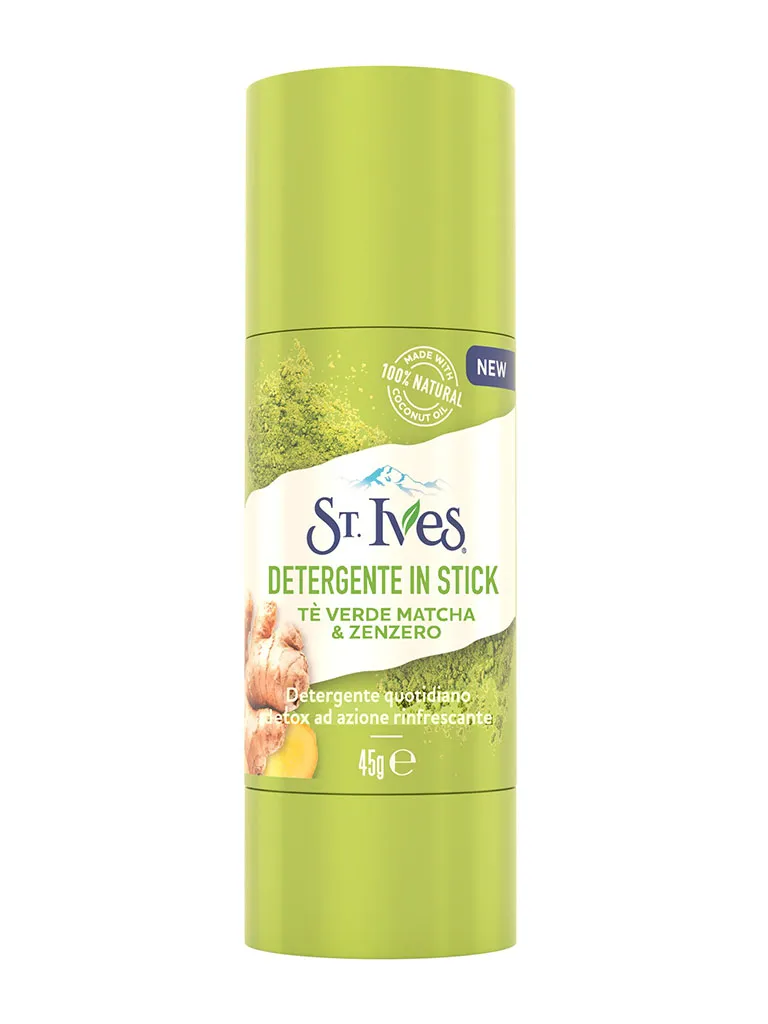 St.Ives Detox Tè Verde Zenzero Detergente Stick 45 g