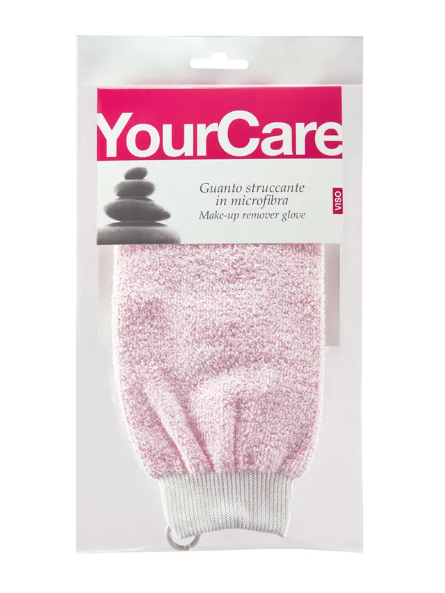 YourCare Guanto Viso guanto struccante microfibra assortito