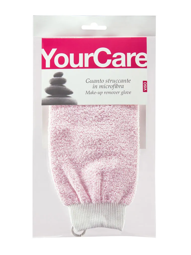 YourCare Guanto Viso guanto struccante microfibra assortito