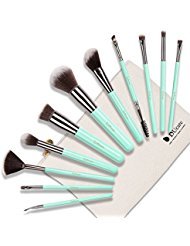DUcare Set 11 Pennelli Trucco Verde con Pochette