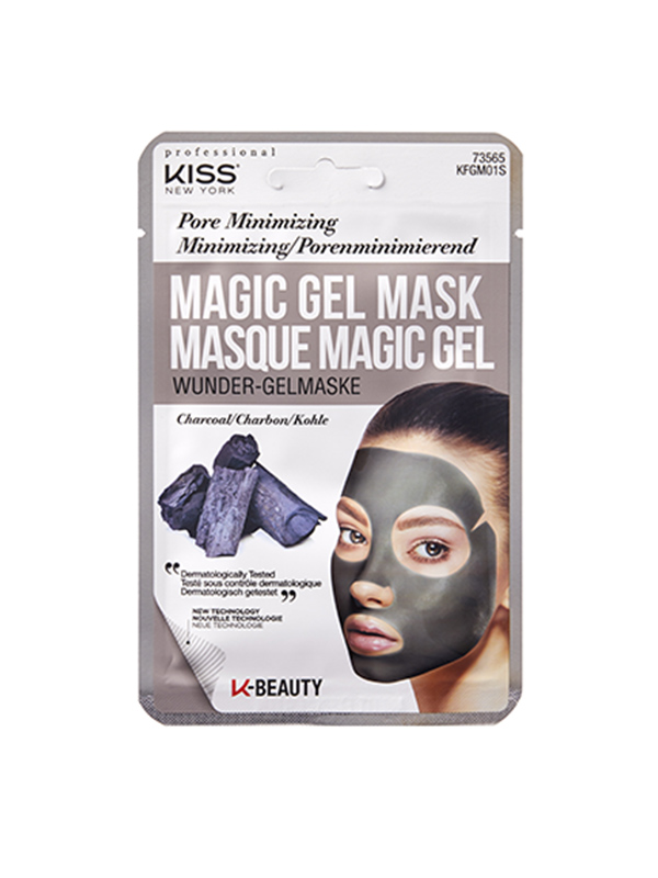 Kiss Magic Gel maschera viso carbone monouso